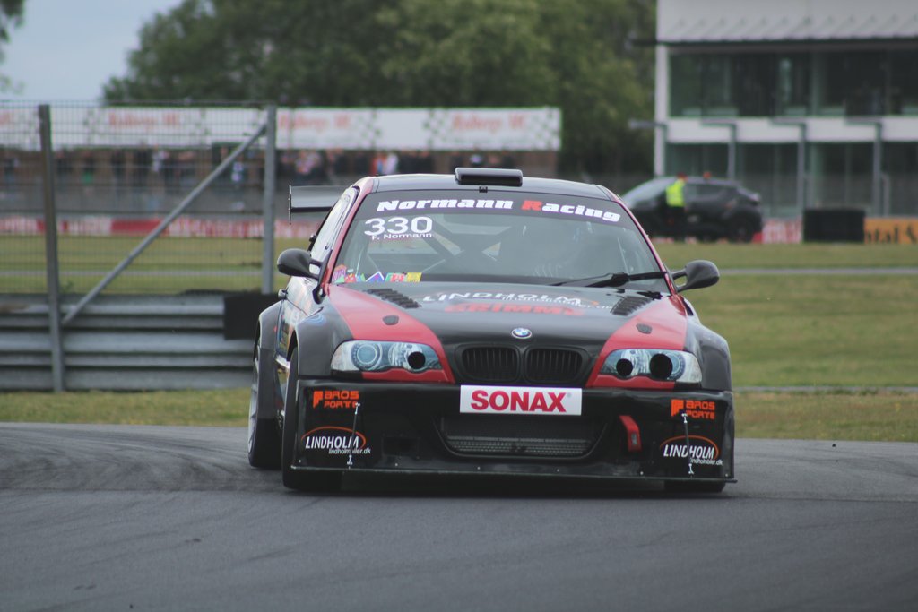 Den forsvarende Super Touring mester var lynende hurtig, men Frederik Normann kunne desværre ikke udnytte farten til maks. point, på grund af forskellige faktorer
(Foto: JJ Media)